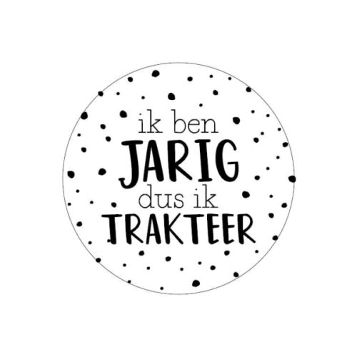 Studioleuk jarigiktrakteer