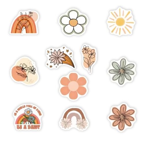 Studioleuk stickers boho bloem varia