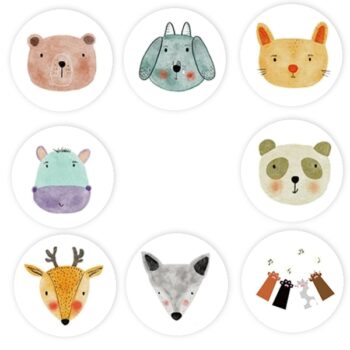 Studioleuk stickers cutecritters