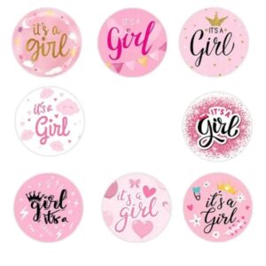 Studioleuk stickers girl roze