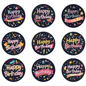 Studioleuk stickers happybirthday confetti