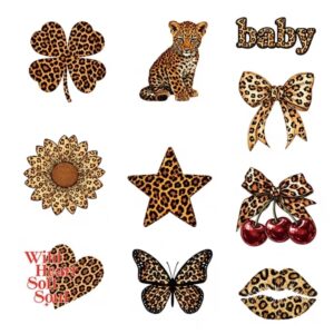 Studioleuk stickers luipaard varia