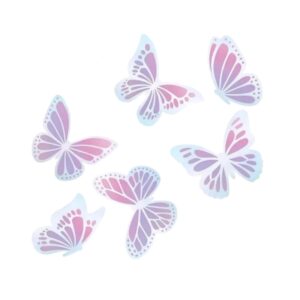 Studioleuk vlinder zilver