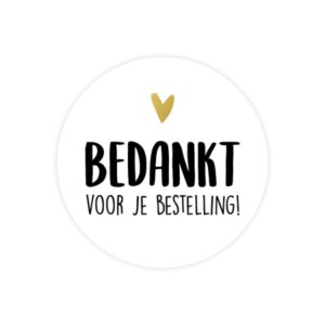 Studioleukbedanktbestelling