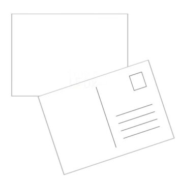 Ansichtkaartjes | A6 - Blanco - set van 6