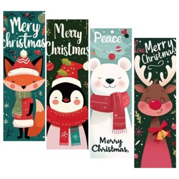 Sluit Stickers | Christmas Critterers (12 stuks)