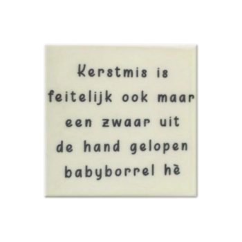 Magneetje - Kerstmis is babyborrel