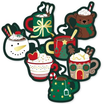 Kado Stickers | Christmas Mugs (14stuks)