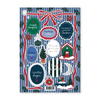 Stickervel | Kerst wonderland (15 stuks)